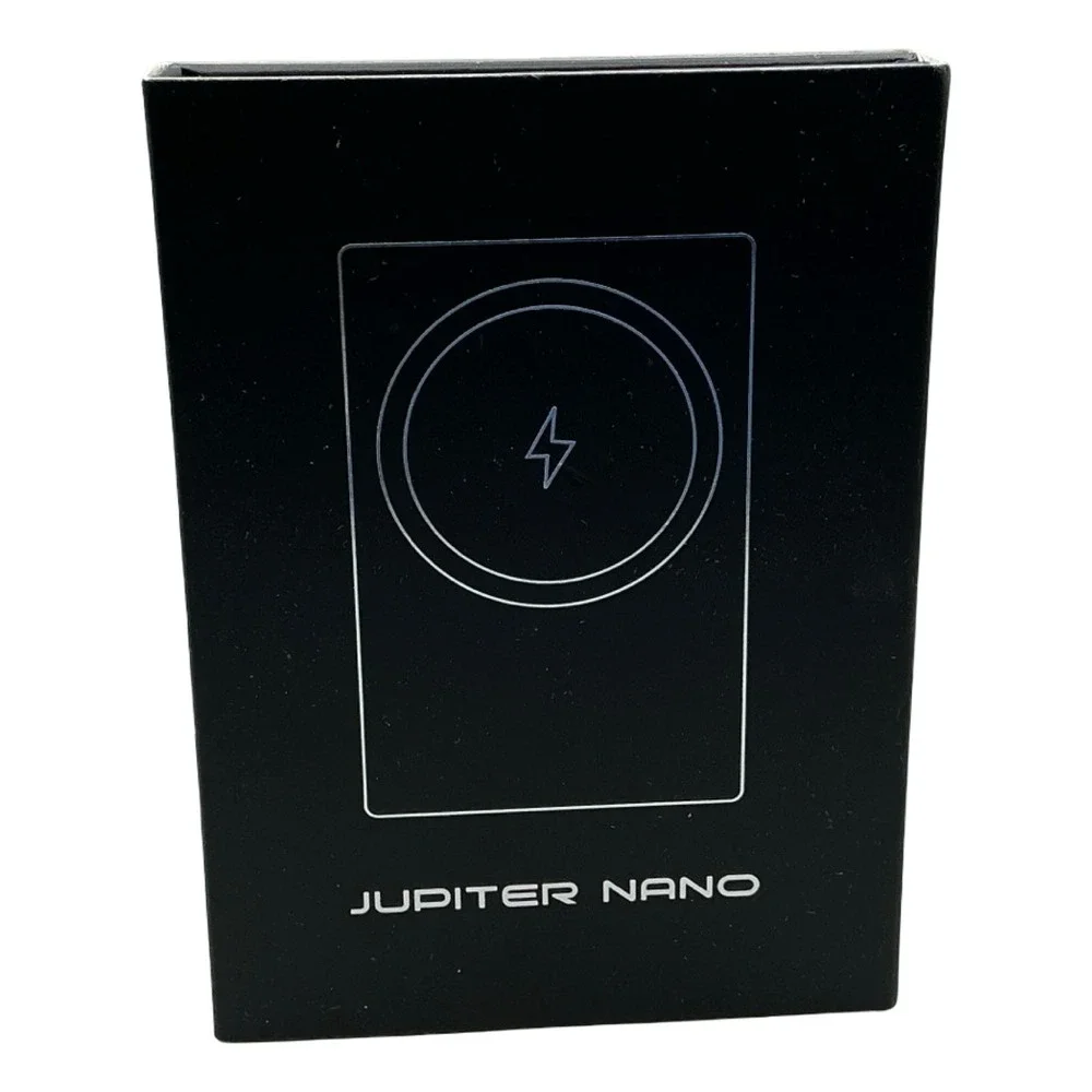 Jupiter Nano World's Thinnest Magnetic Charger Axis Communications 2000mAh Black